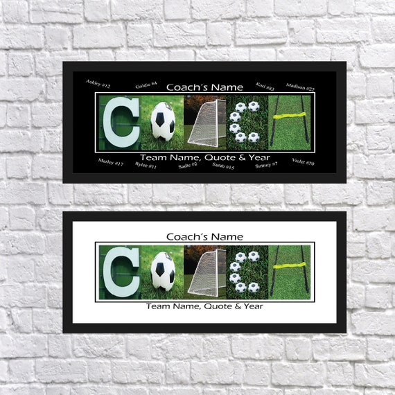 Soccer Coach Gift Team Soccer Coach Gift Coach Gift Soccer Etsy