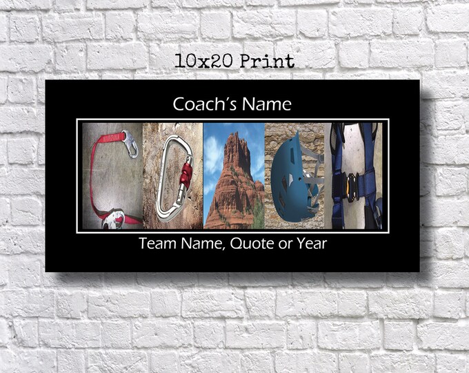 Rock Climbing Gift, Gift for Climber, Gift for Rock Climbers, Mountain Climber Print, Extreme Sports, Mountain Climbing, CD36