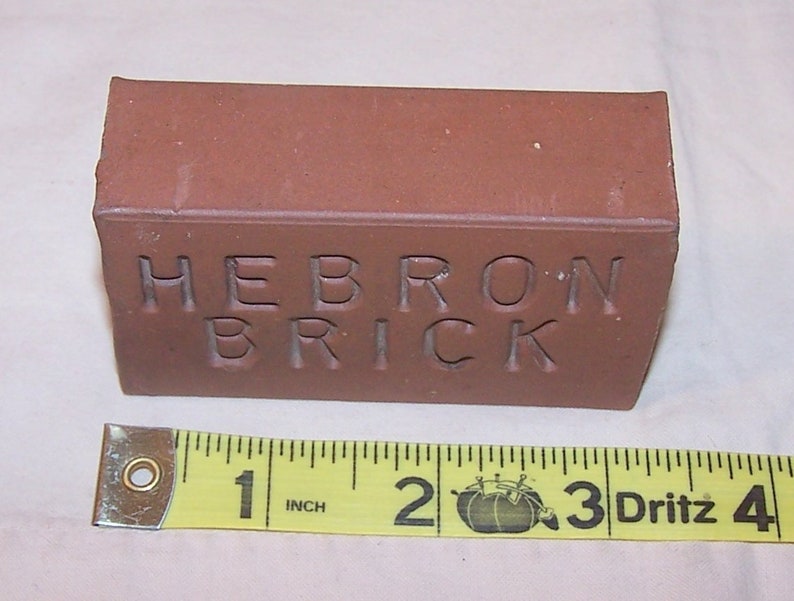 Hebron North Dakota Vintage Hebron Brick Paperweight Etsy