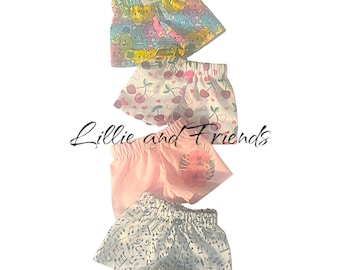 Girl Boxer Shorts for 18 Inch Doll