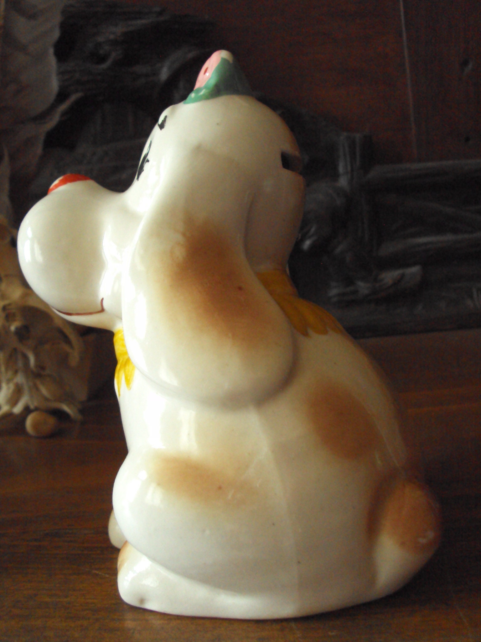 犬を表現した 1970 年代の磁器の貯金箱。 - Etsy 日本