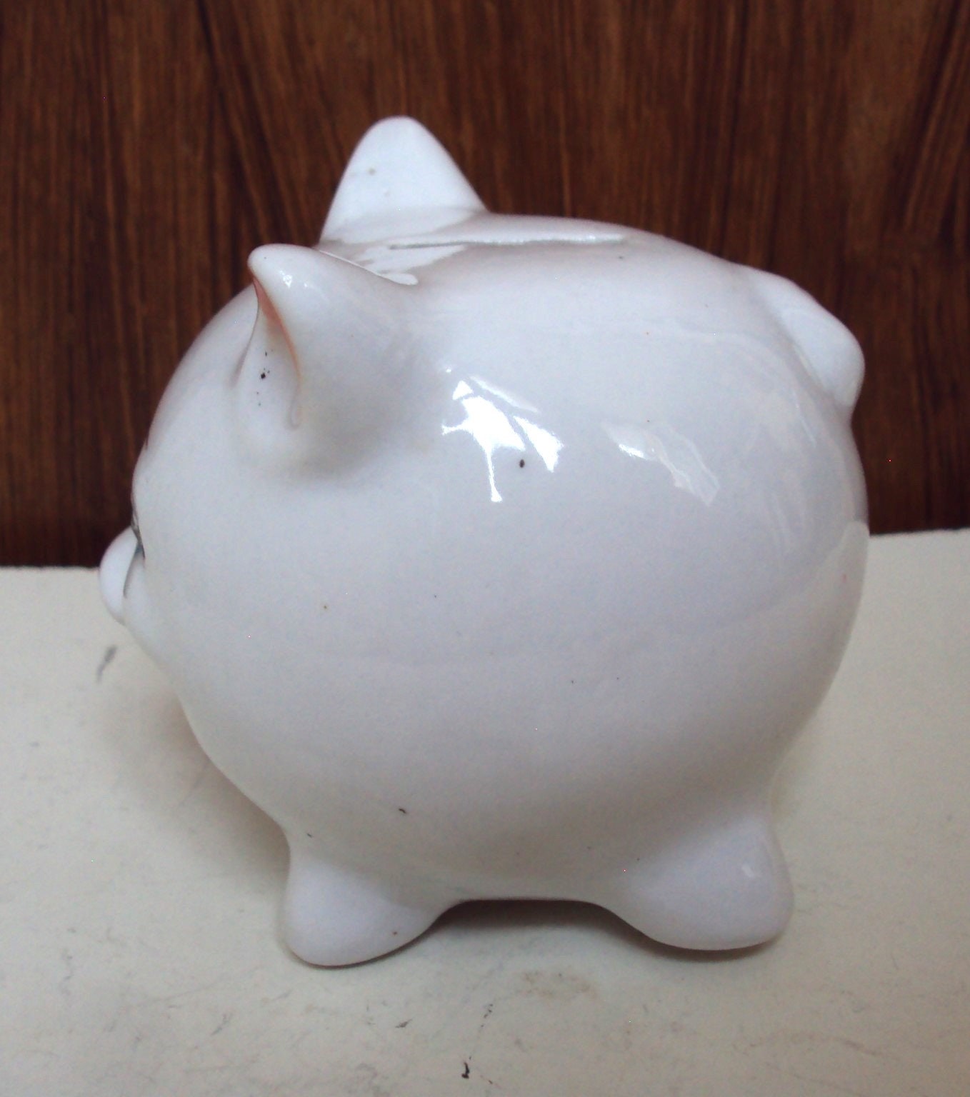 1970 年代に作られた豚の形をしたセラミック製の貯金箱。 - Etsy 日本