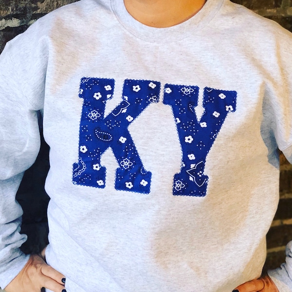 Any State custom sweatshirt, Kentucky sweatshirt, Adult, Youth, Toddler, Ky sweatshirt, Kentucky shirt, Kentucky State sweatshirt, Bandana