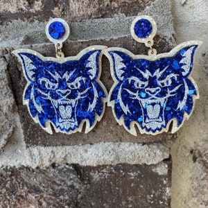 Wildcat Earrings Etsy