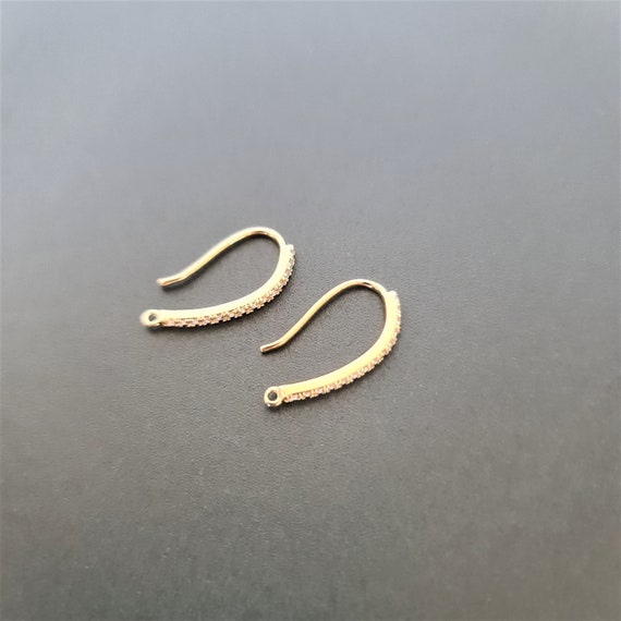 Earring - Hooks with Ring - Silver Color #2