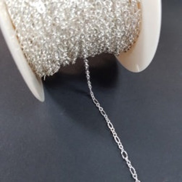 Tarnish Resistant Sterling Silver Chain Etsy