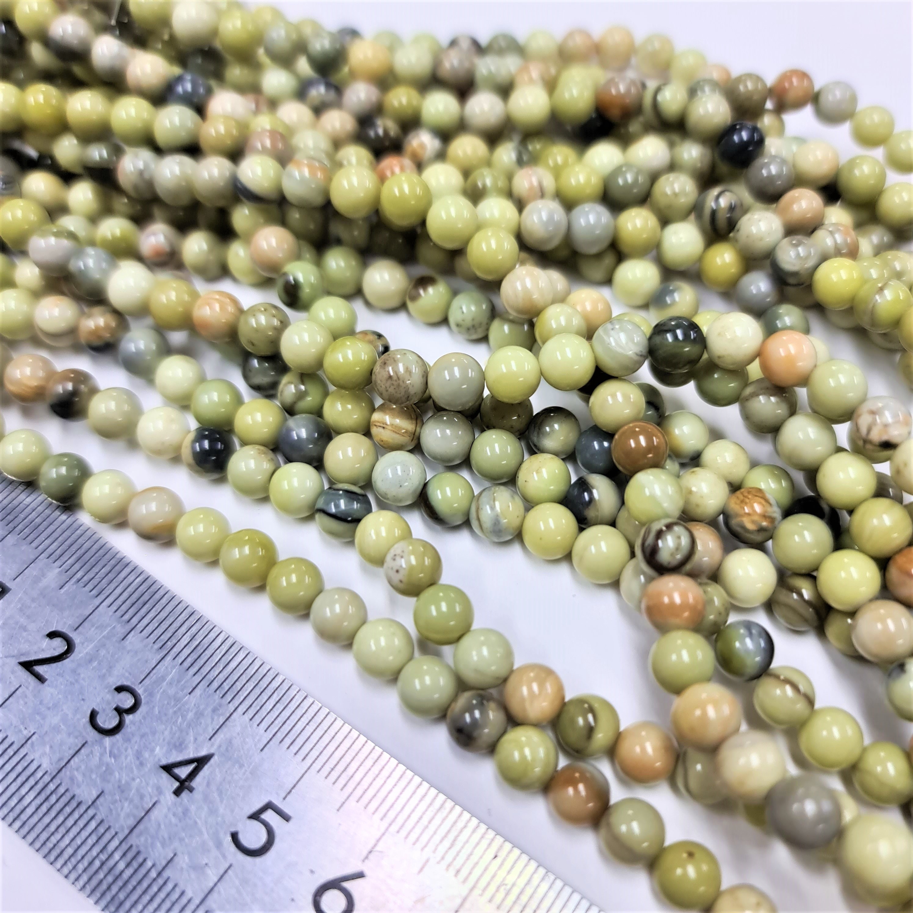 Butter Jade 6mm Stone Strand Etsy Australia
