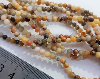 Agate Crazy Lace 4mm Stone Strand