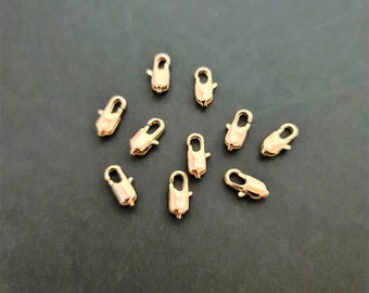 20pc x 12mm Tarnish Resistant Gold Plated Lobster Clasps