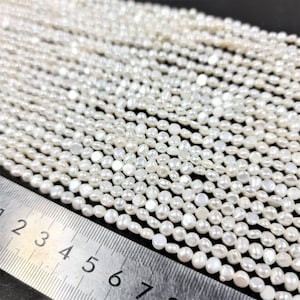 Nugget Pearl 4-5mm AAA Freshwater Strand