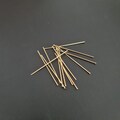 Head Pins 35mm 50pcs Gold Plated Tarnish Resistant product logo