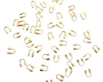 Wire Guardians 50pcs Gold Plated Tarnish Resistant Jewellery Findings