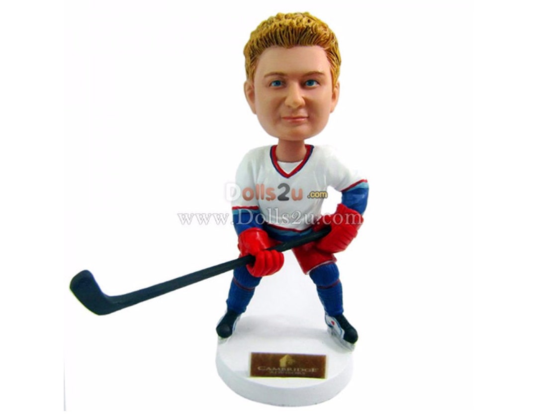 Custom Hockey Bobblehead From Your Photo, Custom Hockey Bobbleheads Etsy
