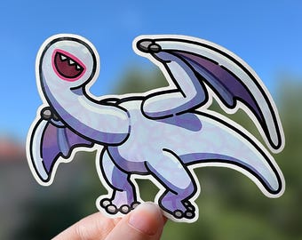 Khezu Monster Hunter Glossy Sticker, Laptop Decal