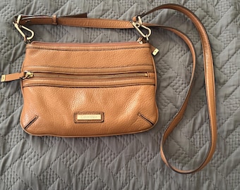Vintage Calvin Klein Caramel Brown Crossbody Purse