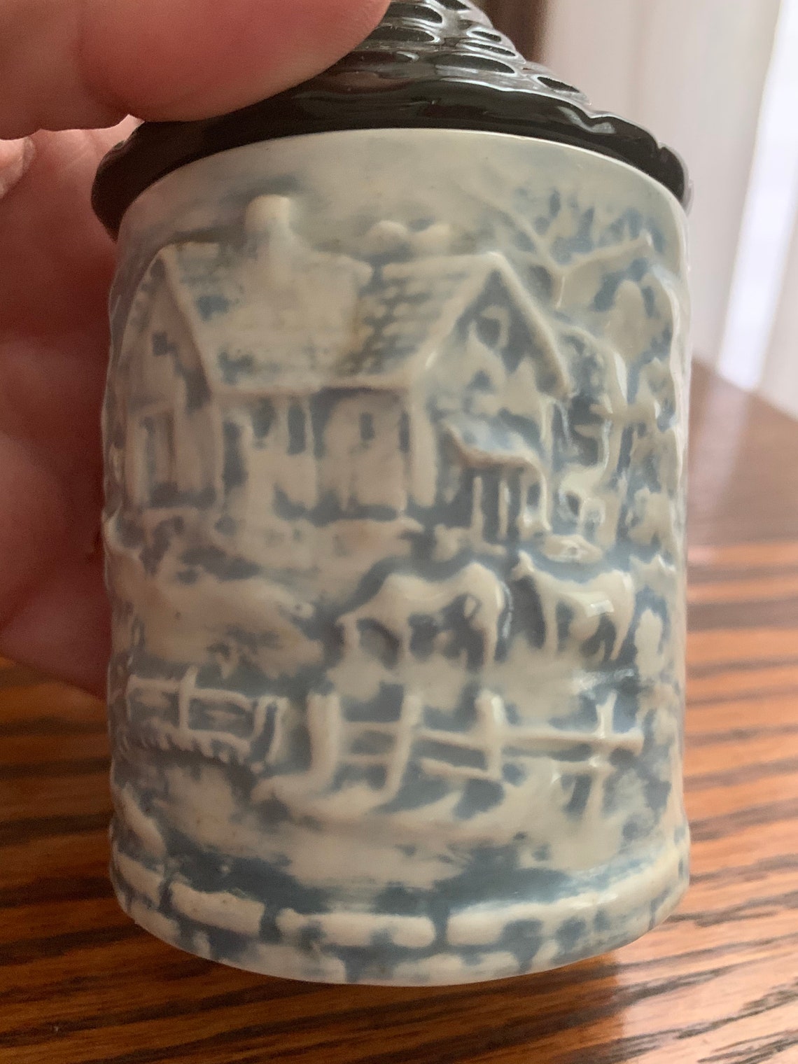 Vintage Salt Pepper and Sugar Set Ceramic Salt Pepper Shakers Etsy