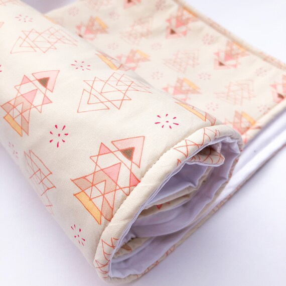 Portable Waterproof Baby Change Mat Cream Arrows Etsy