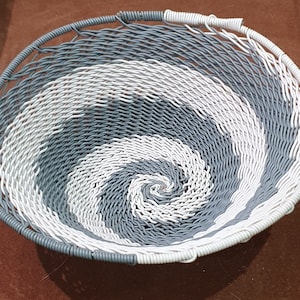 Quirky telephone wire bowls