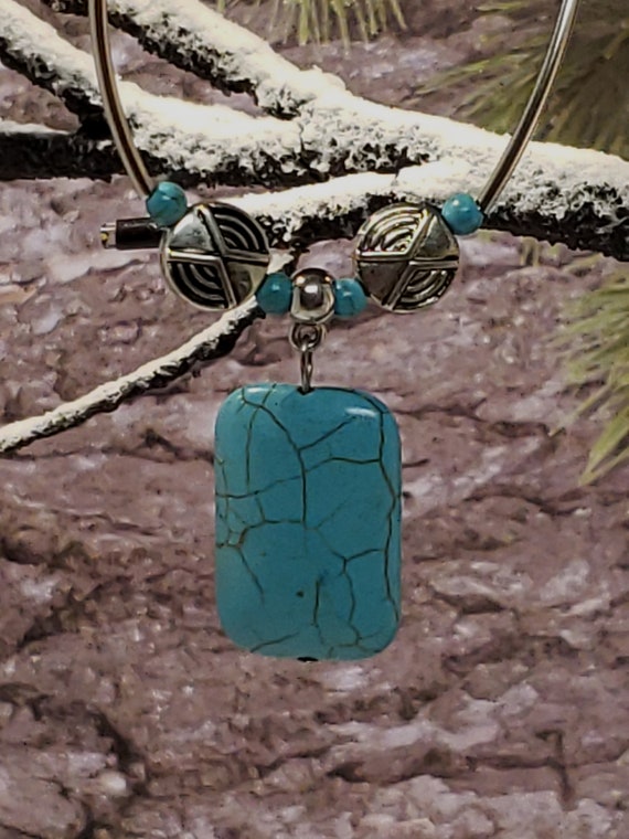 Etsy 2024 turquoise necklace