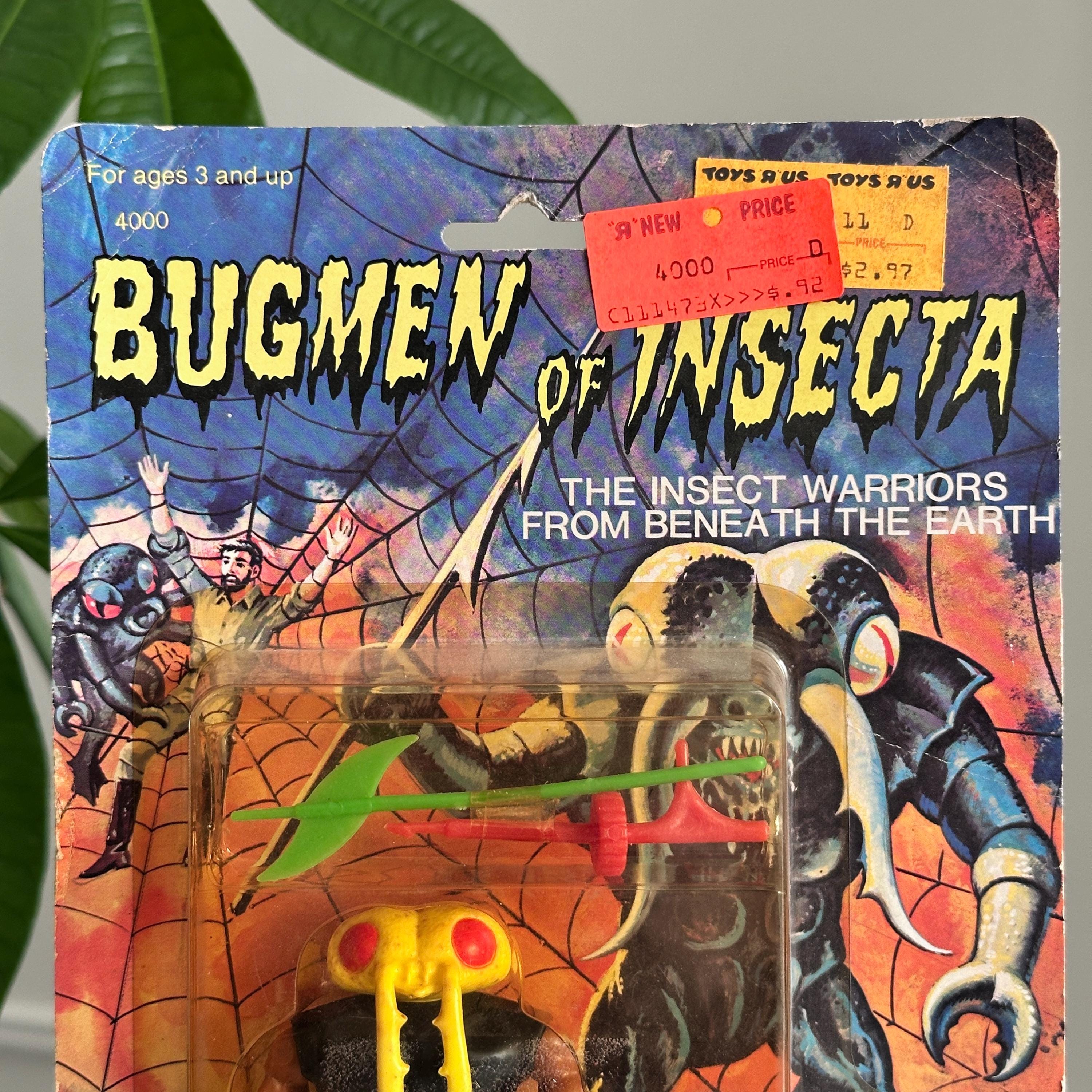 Rare MOC Vintage 1983 Bugmen of Insecta Elephas Stag Beetle Action ...