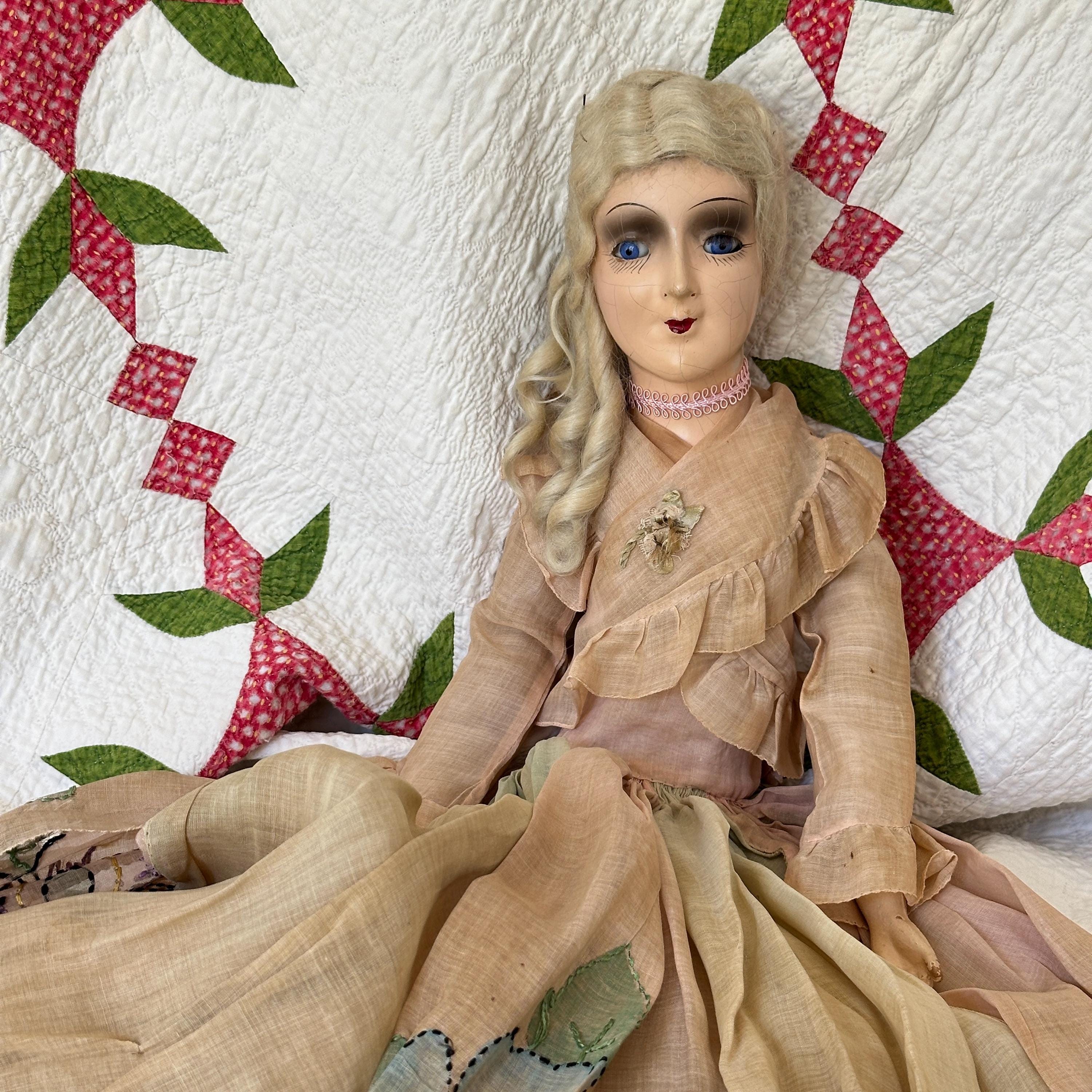 Antique Doll Bed - Etsy