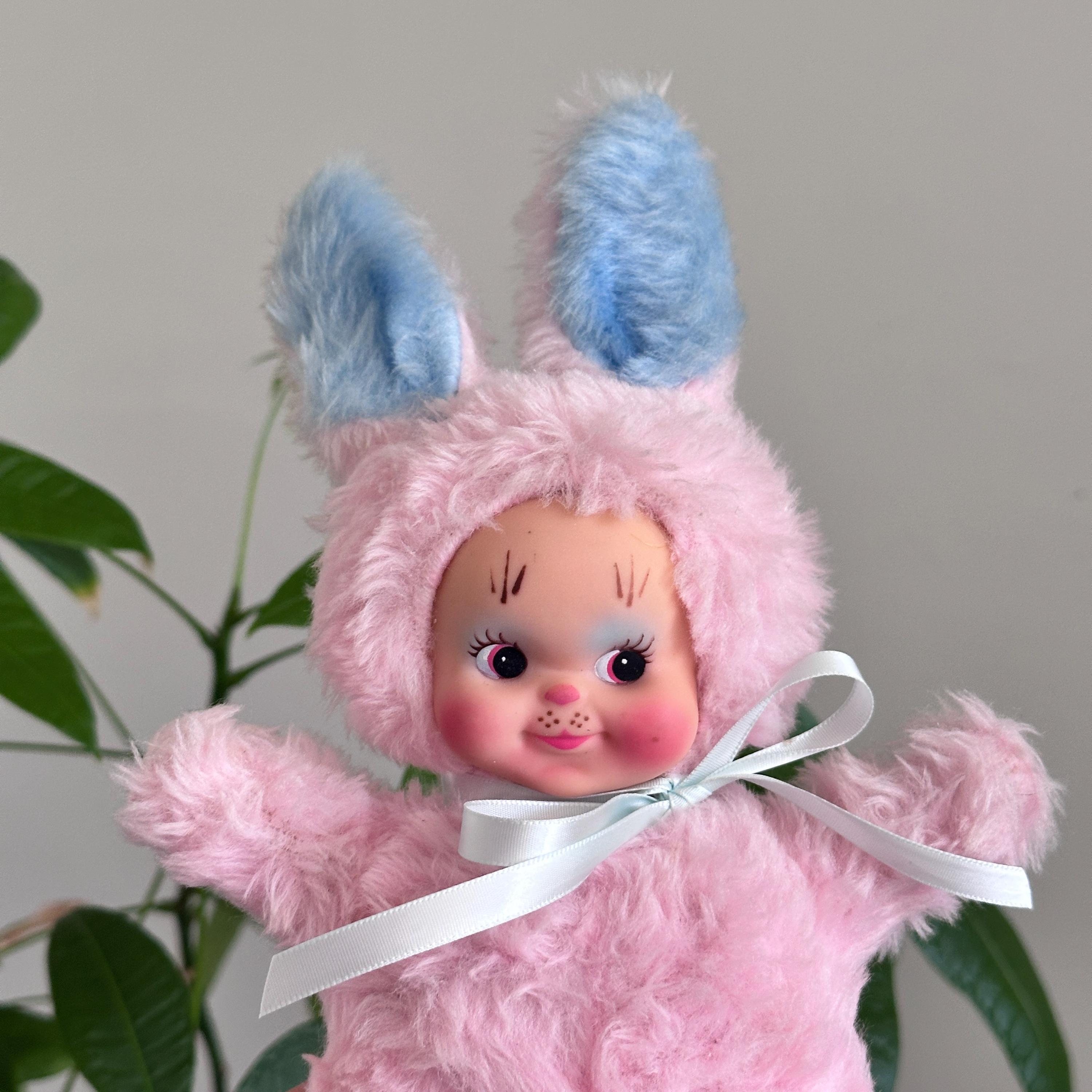 Vintage 1950s Rushton Star Creation Pastel Pink Blue Mini Baby
