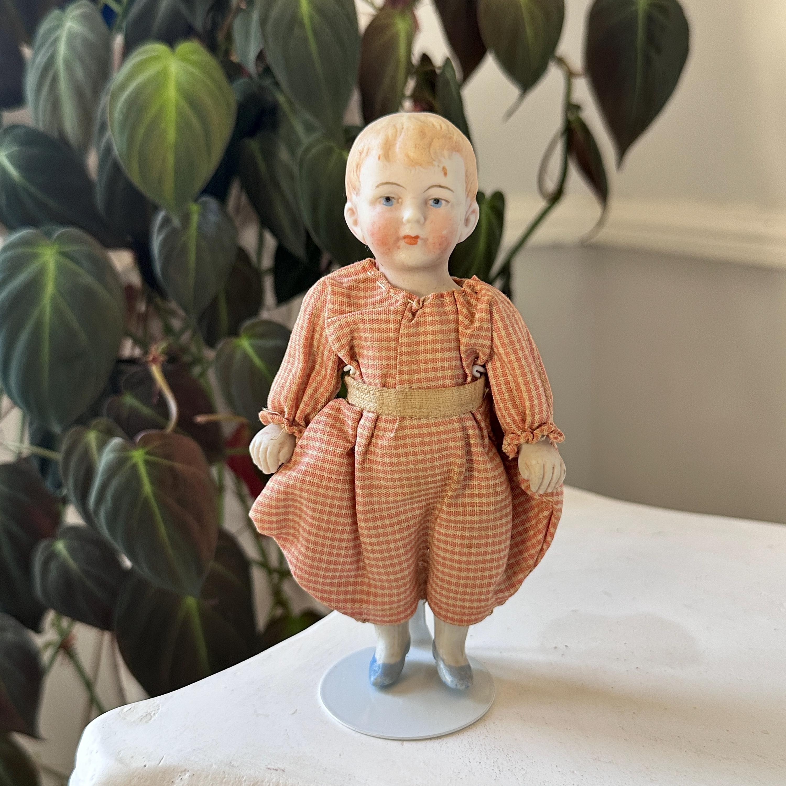 Antique German Hertwig Bisque Doll - Etsy
