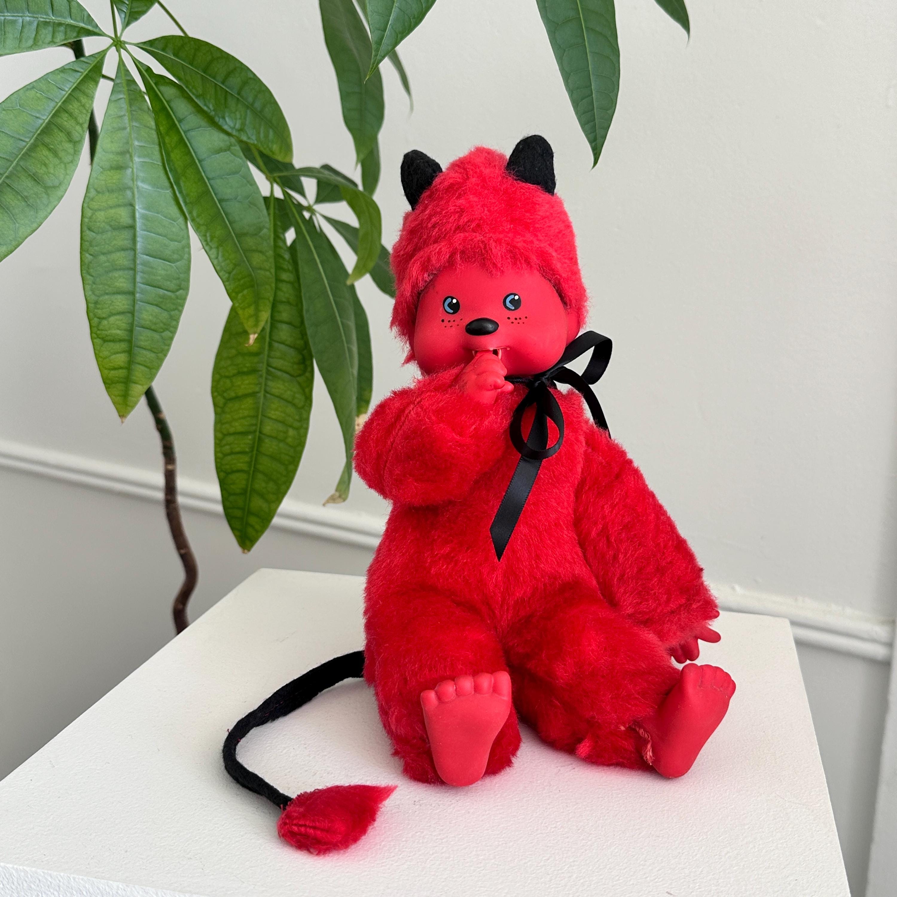 Monchhichi Devil - Etsy