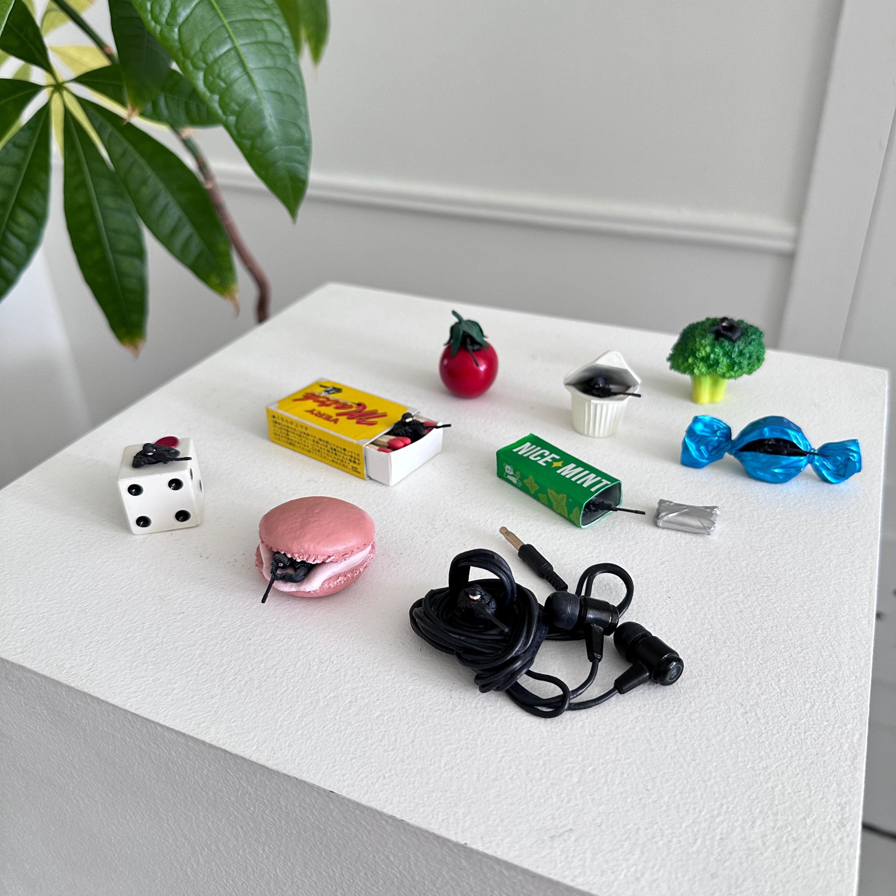 9x Complete Set Miniature Sniper 1 2 Food Toy Gashapon Cupsule