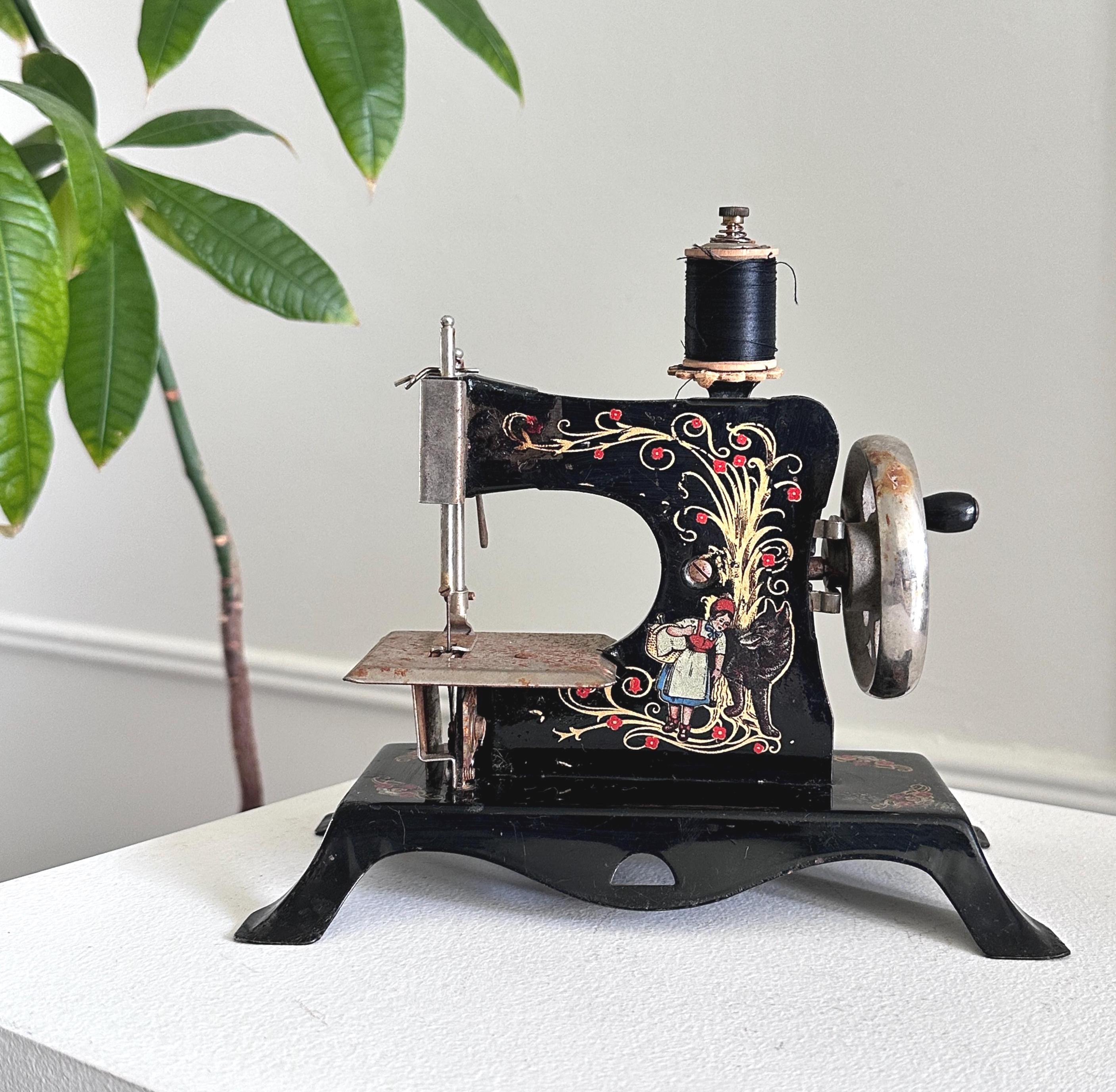 CASIGE トイミシン ドイツ Casige Toy Sewing Machine - Etsy