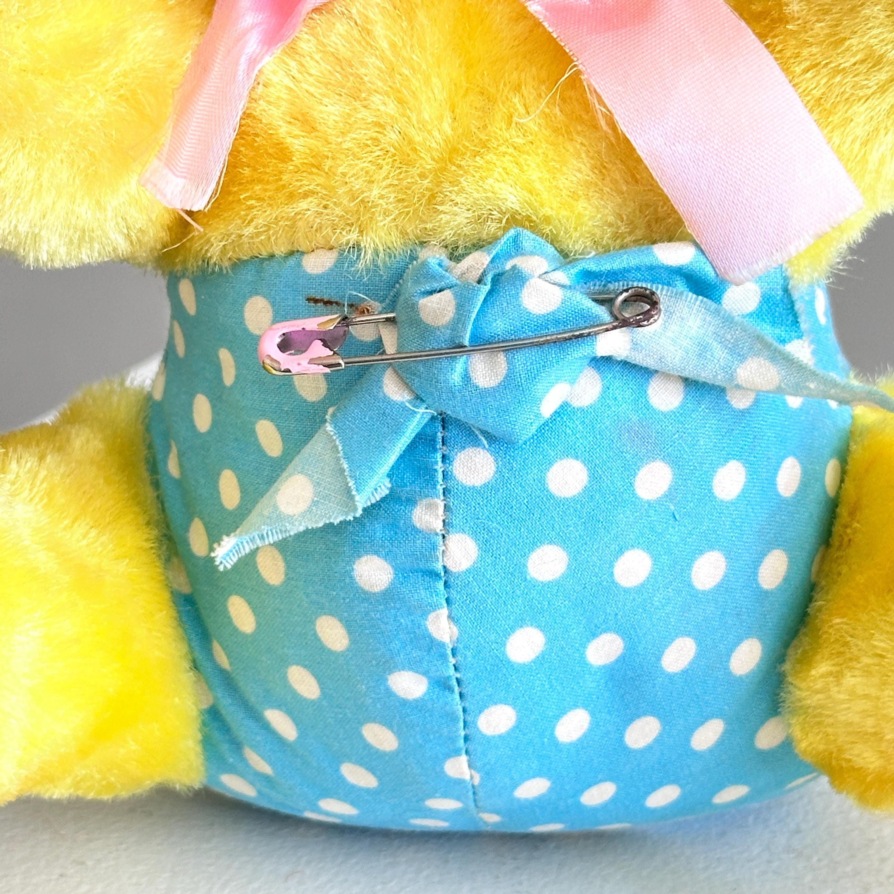 MINT Original Vintage 1950s Rushton Baby Diaper Duck Happy Chick