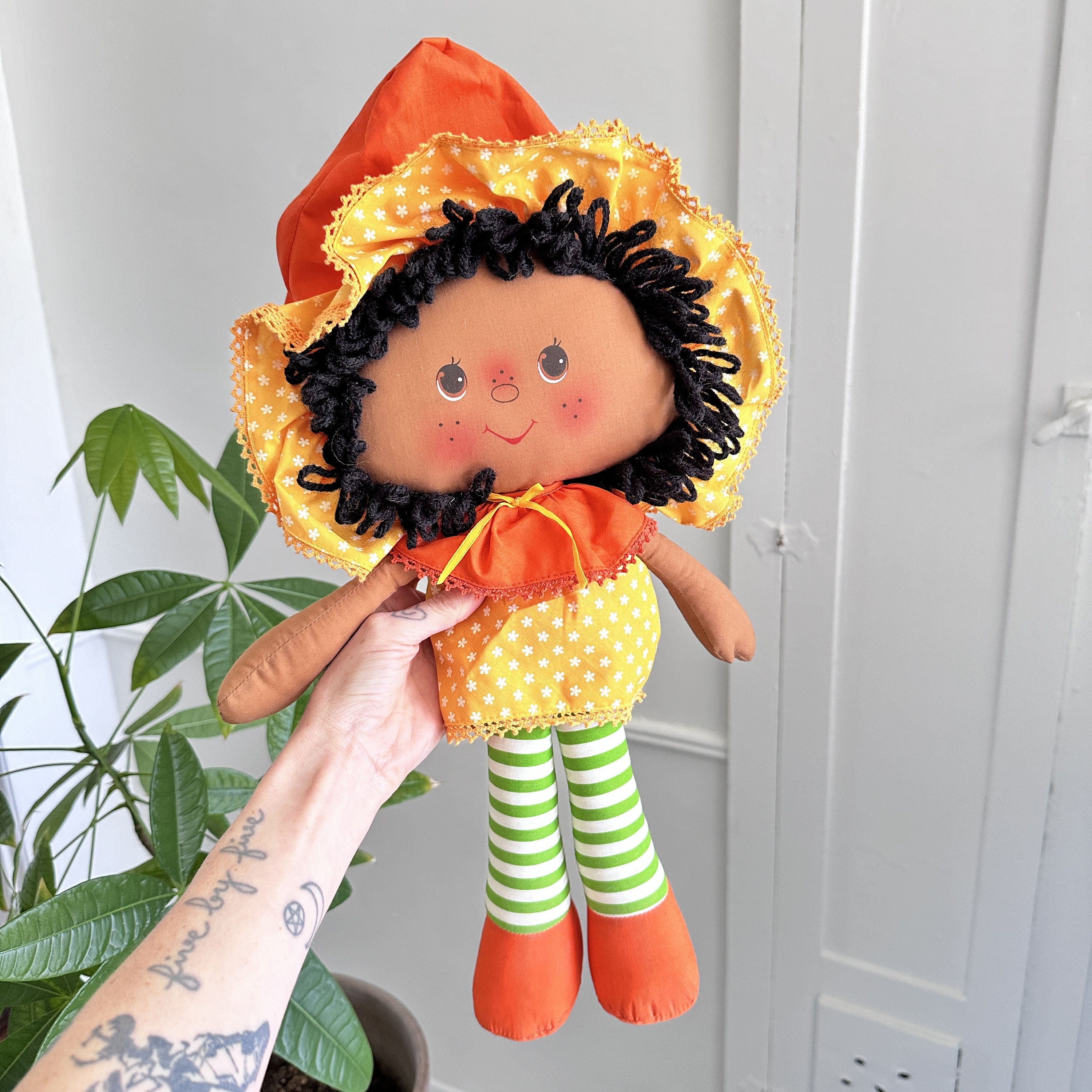 NICE Complete Vintage 1982 Orange Blossom Kenner Rag Doll