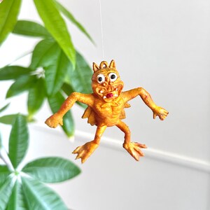 Rare Vintage 1960s Oily Jiggler Devil Demon Bat Monster Horror