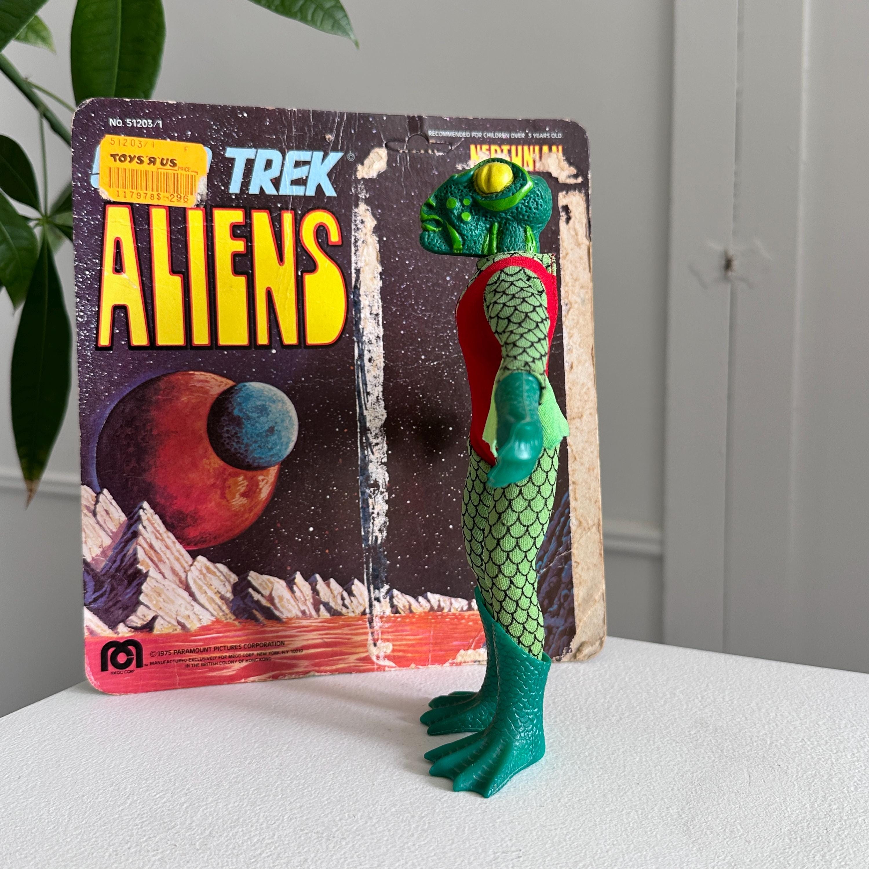 Original Vintage 1974 Mego Star Trek Aliens Neptunian Complete 7 ...