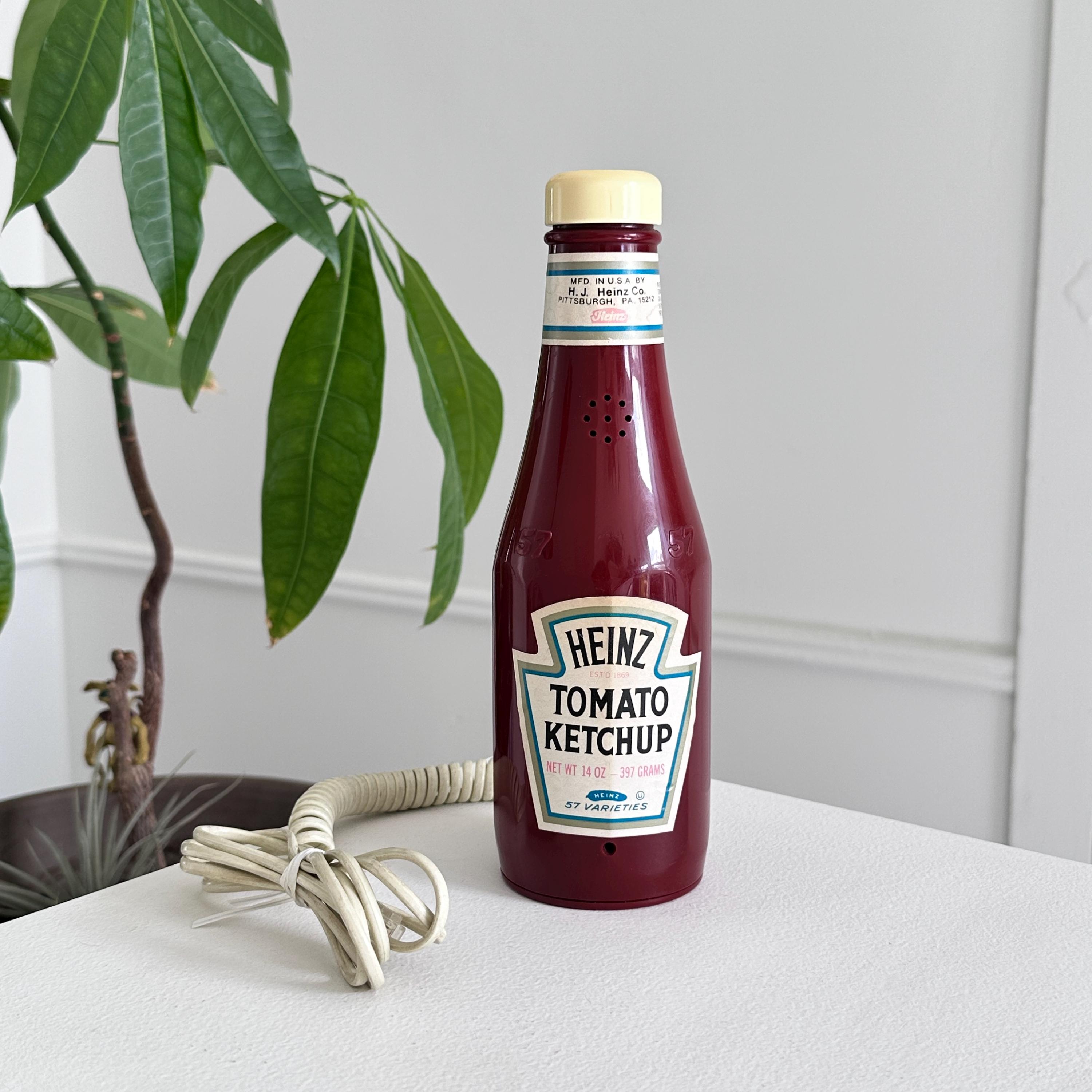 Vintage 1980s Heinz Ketchup Bottle Landline Push Button