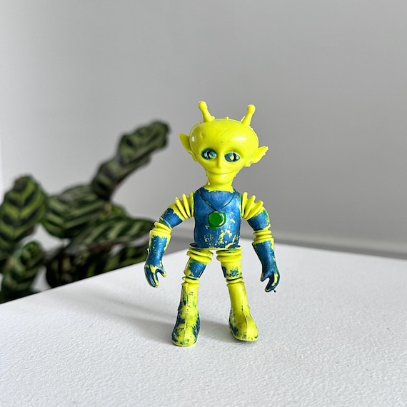 RARE Vintage 1968 Colorforms Outer Space Men Original Alpha 7 Mini