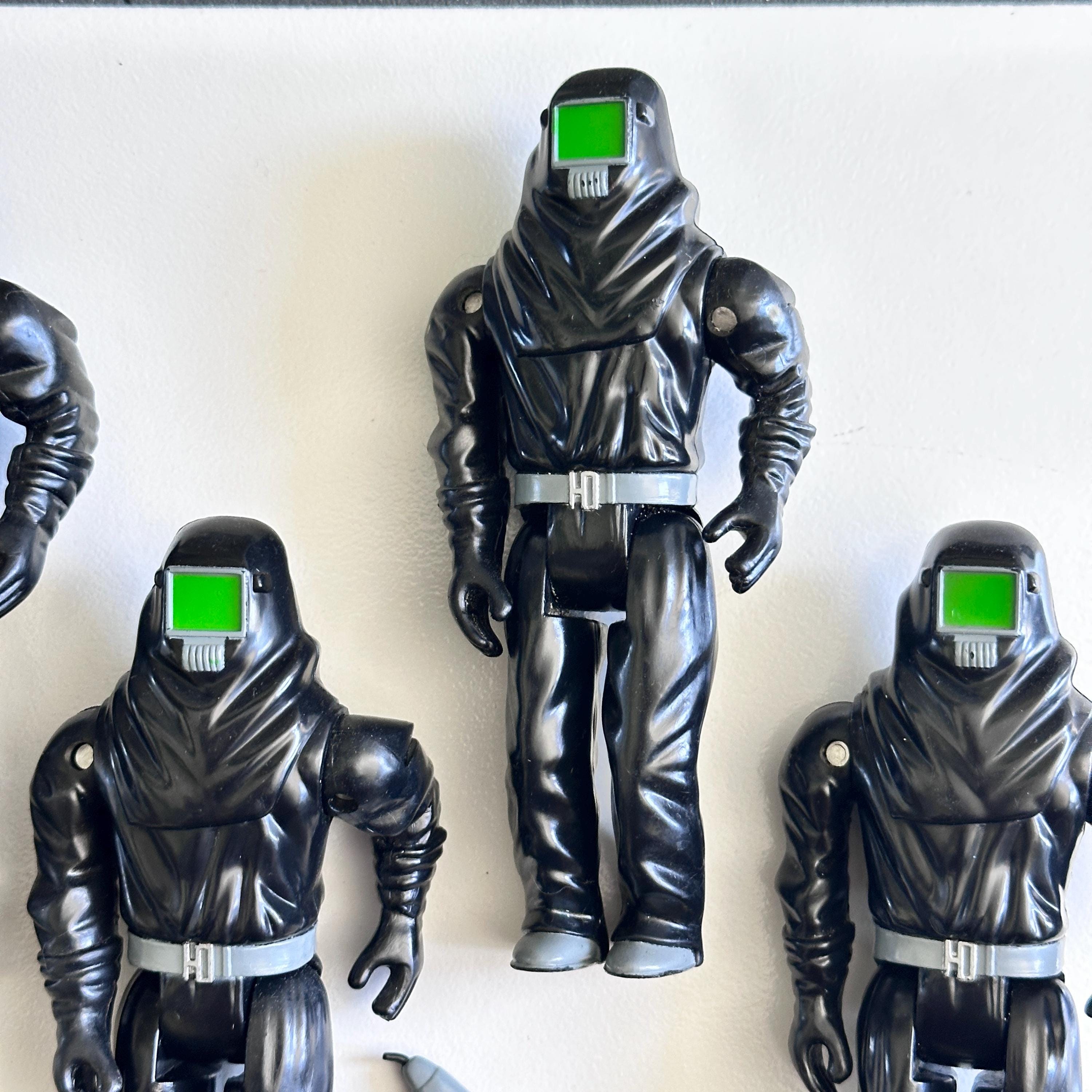 NICE 4x Lot Vintage 1984 LJN Dune Sardaukar Warrior Army Builder