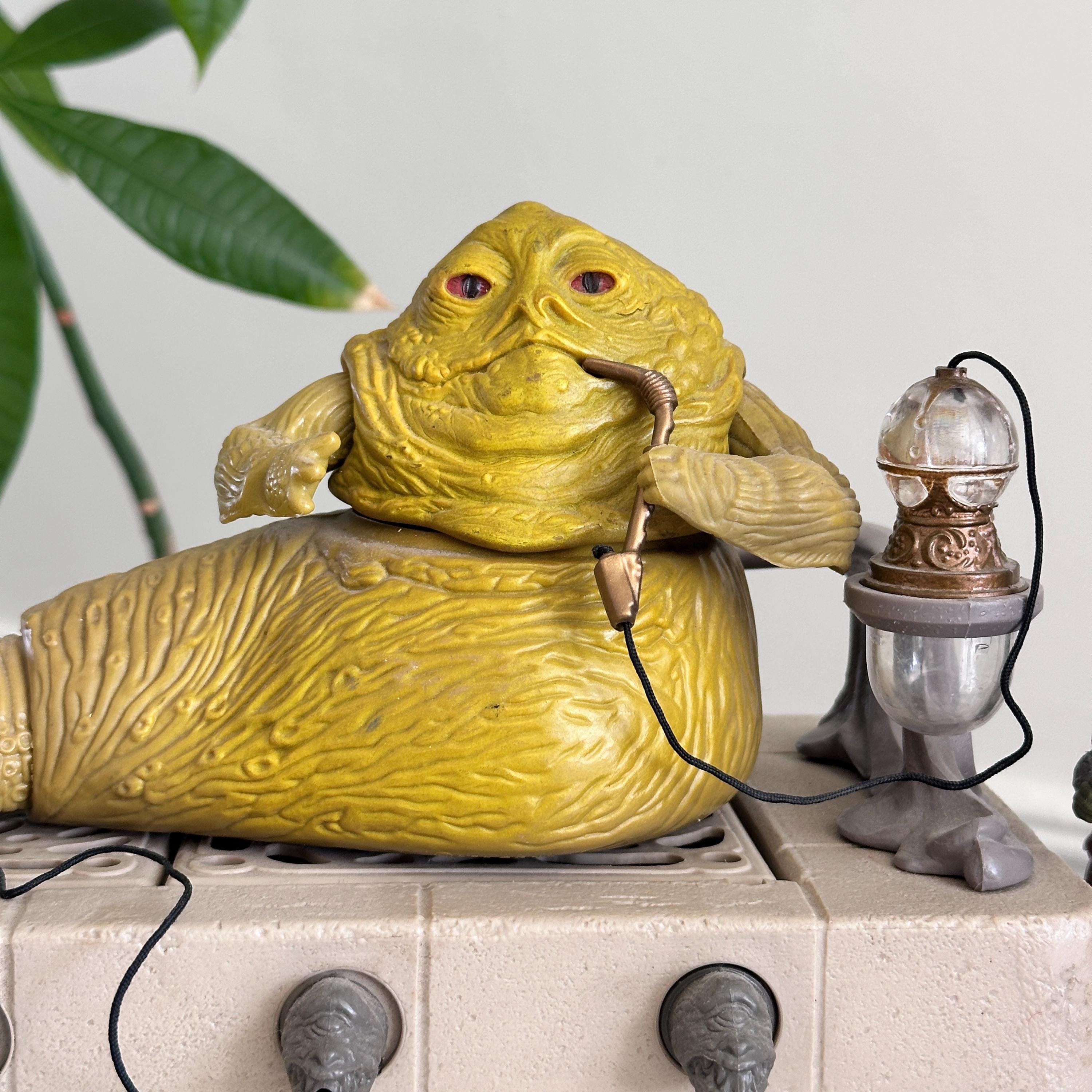 Complete 1983 Jabba the Hutt Throne Room Playset + 2 Gamorrean
