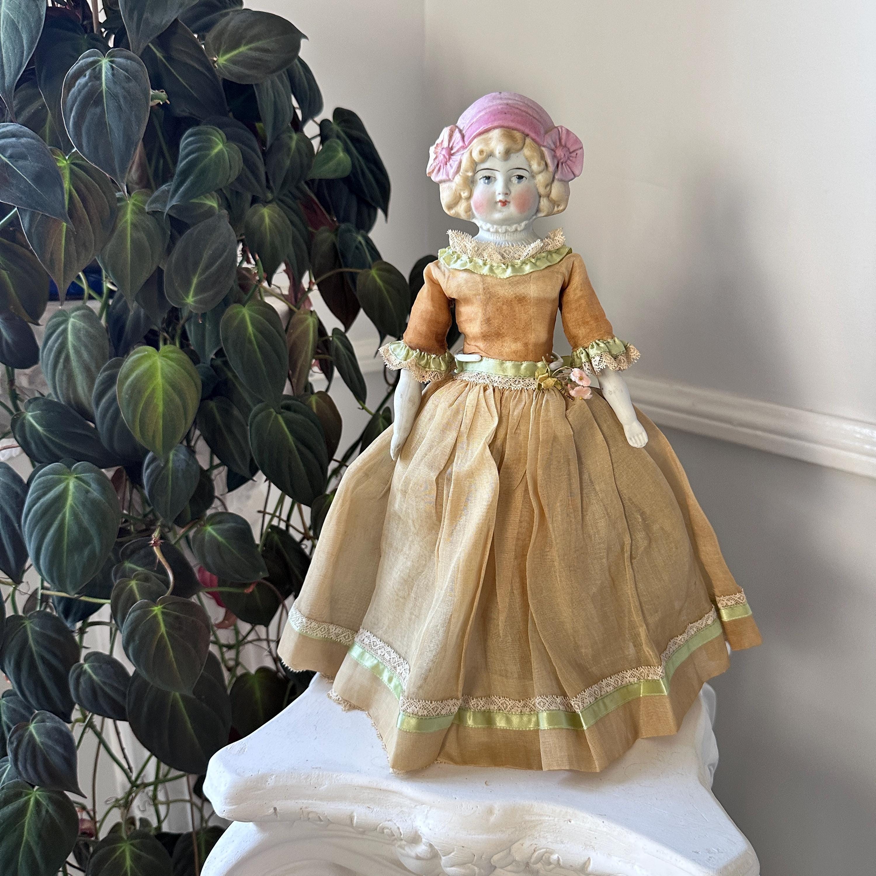 Antique German Hertwig Bisque Doll - Etsy
