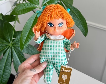 RARE Vintage 1968 Forsum Angel Butterfly Pixie Japanese Pose Doll