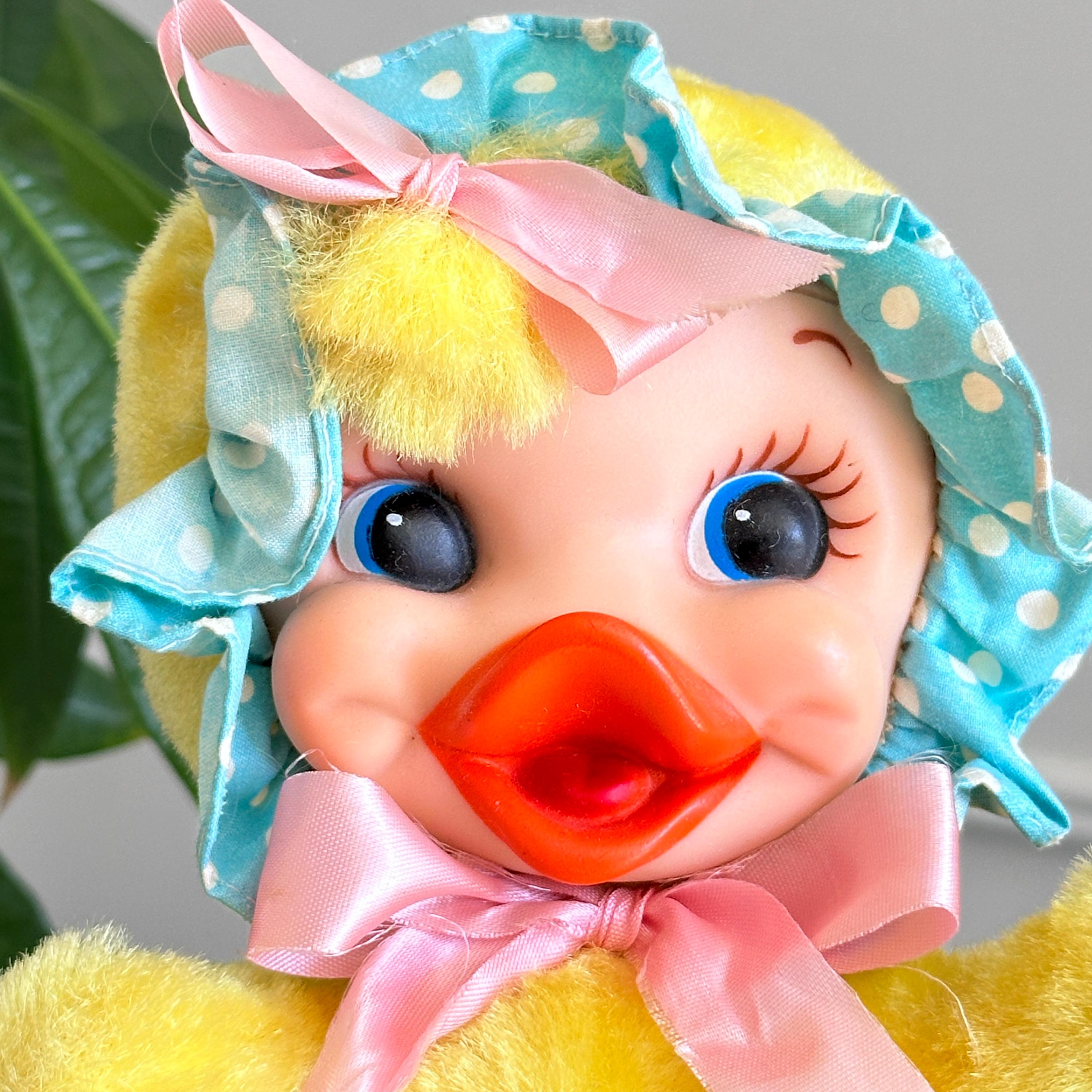 MINT Original Vintage 1950s Rushton Baby Diaper Duck Happy Chick