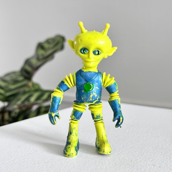 RARE Vintage 1968 Colorforms Outer Space Men Original Alpha 7 Mini