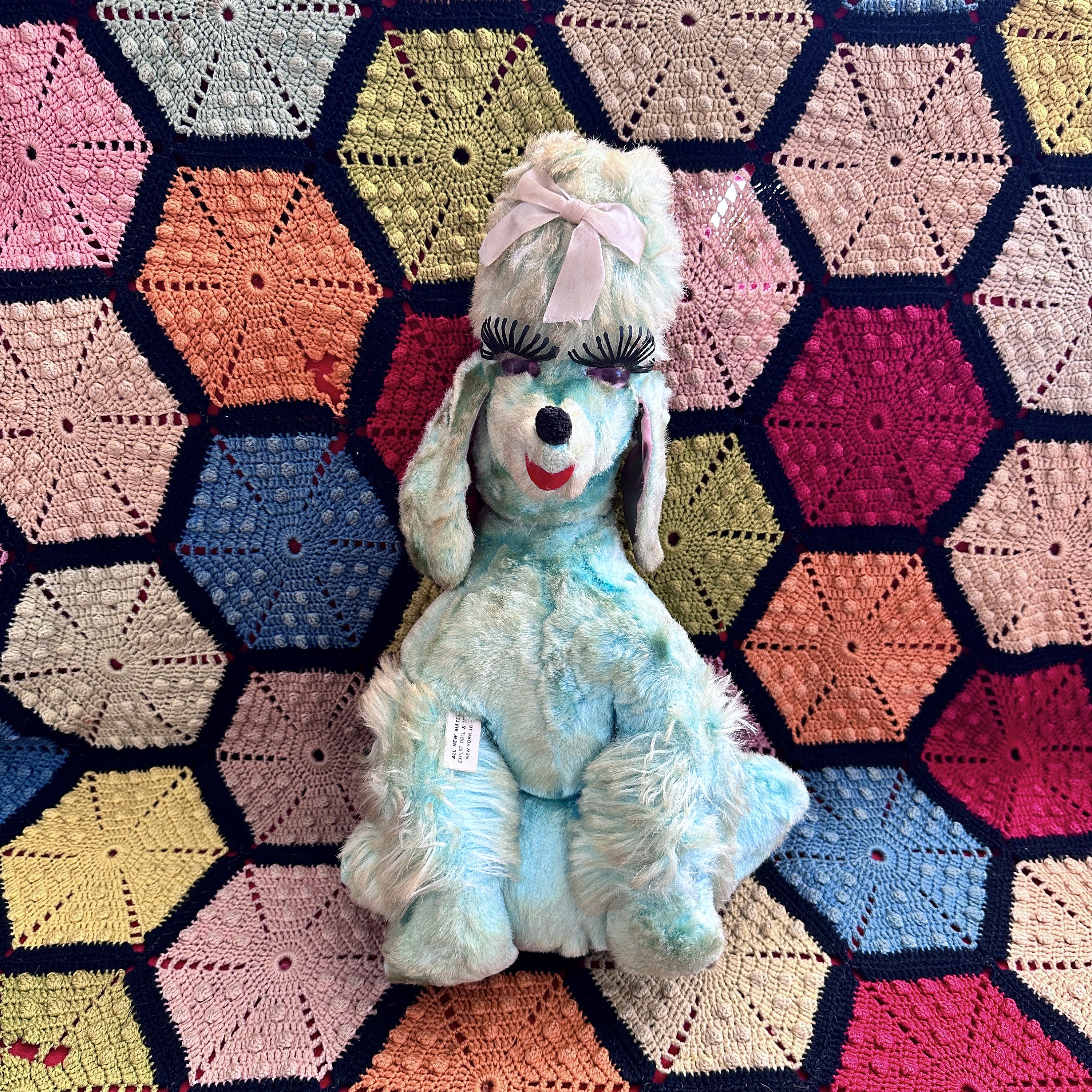 Vintage Plush Poodle - Etsy