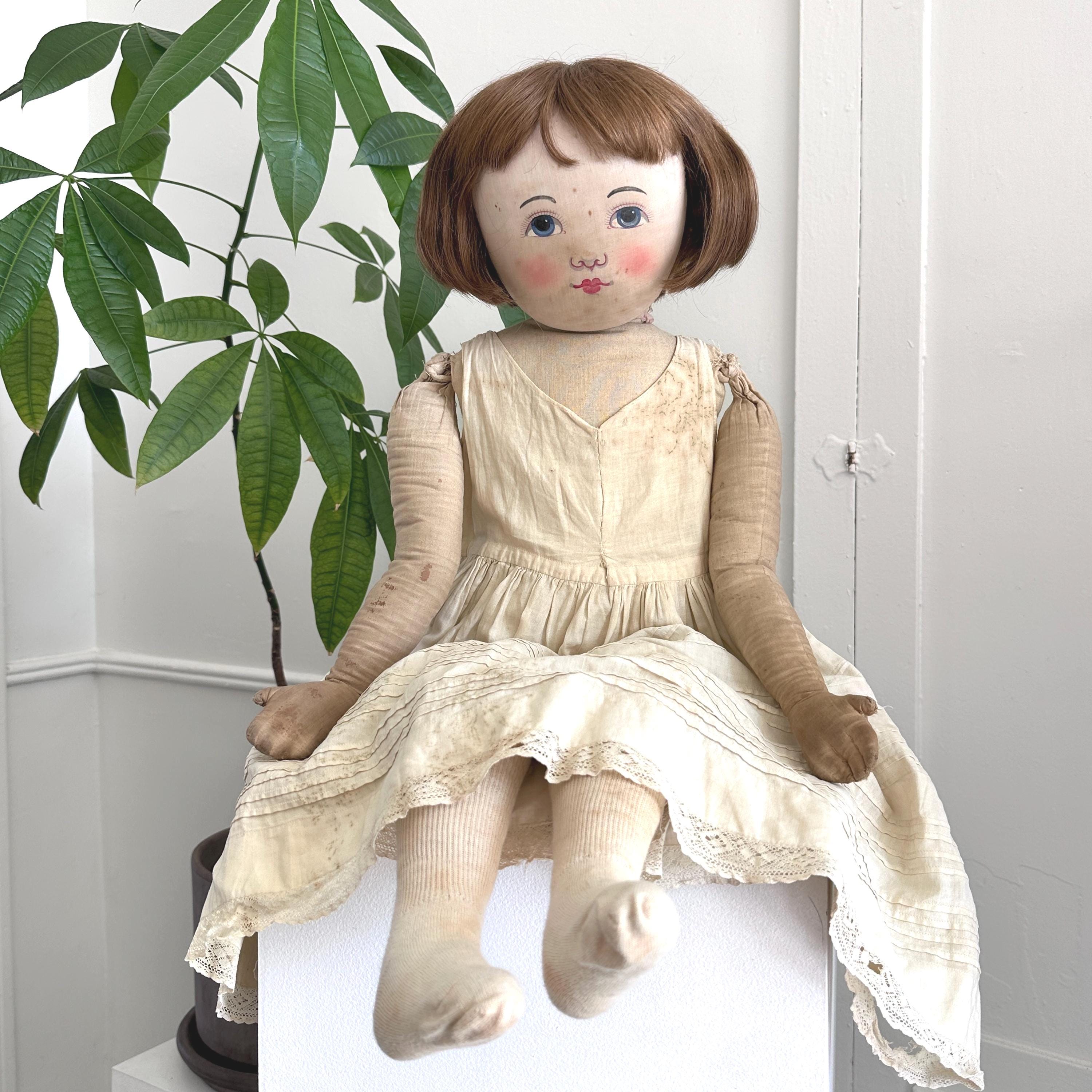 Rare Jouet Ancien Poupee A Habiller Vintage