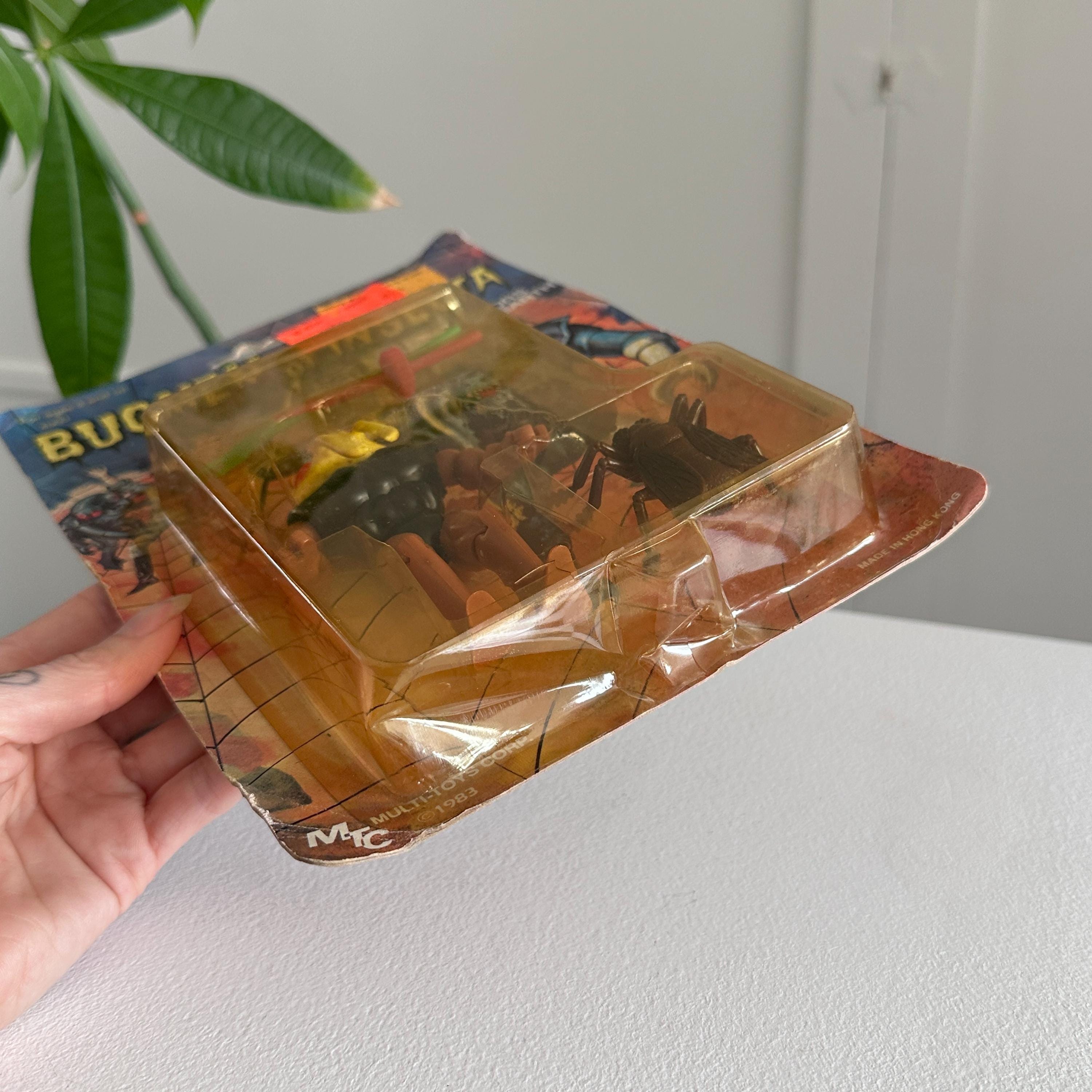 Rare MOC Vintage 1983 Bugmen of Insecta Elephas Stag Beetle Action ...