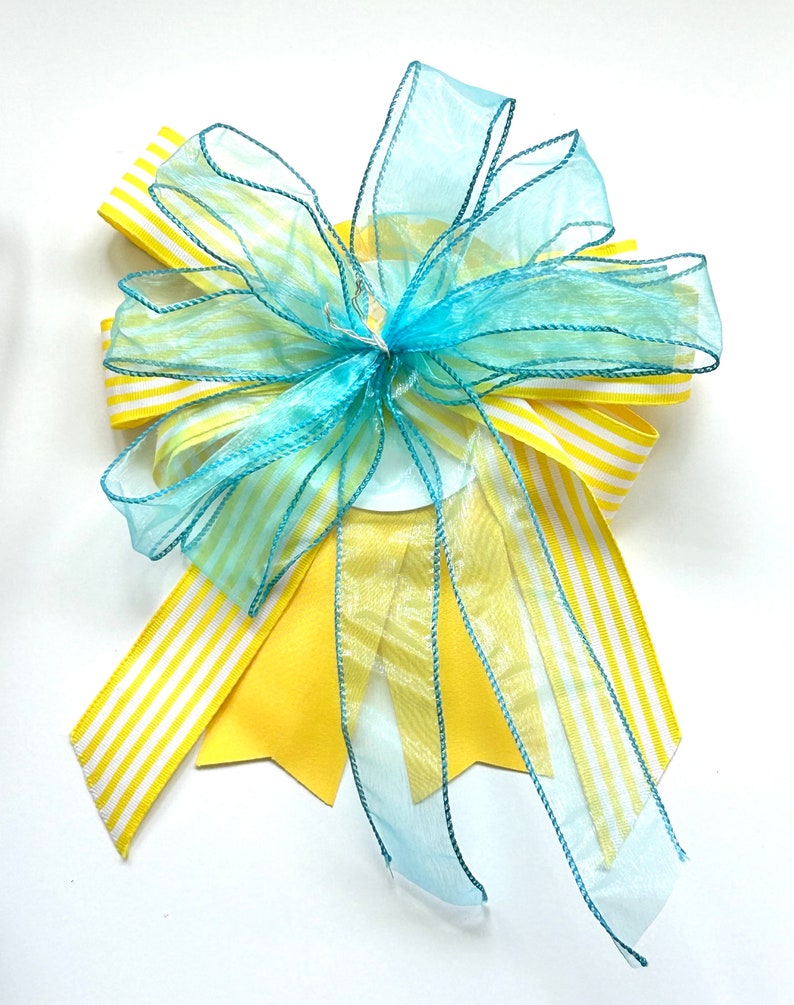 KY Derby Rosette Equestrian Ribbons Show Bows Derby Wreath Yellow ...