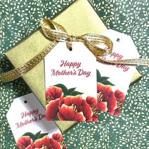 Mother’s Day Gift Tag Floral Digital Download