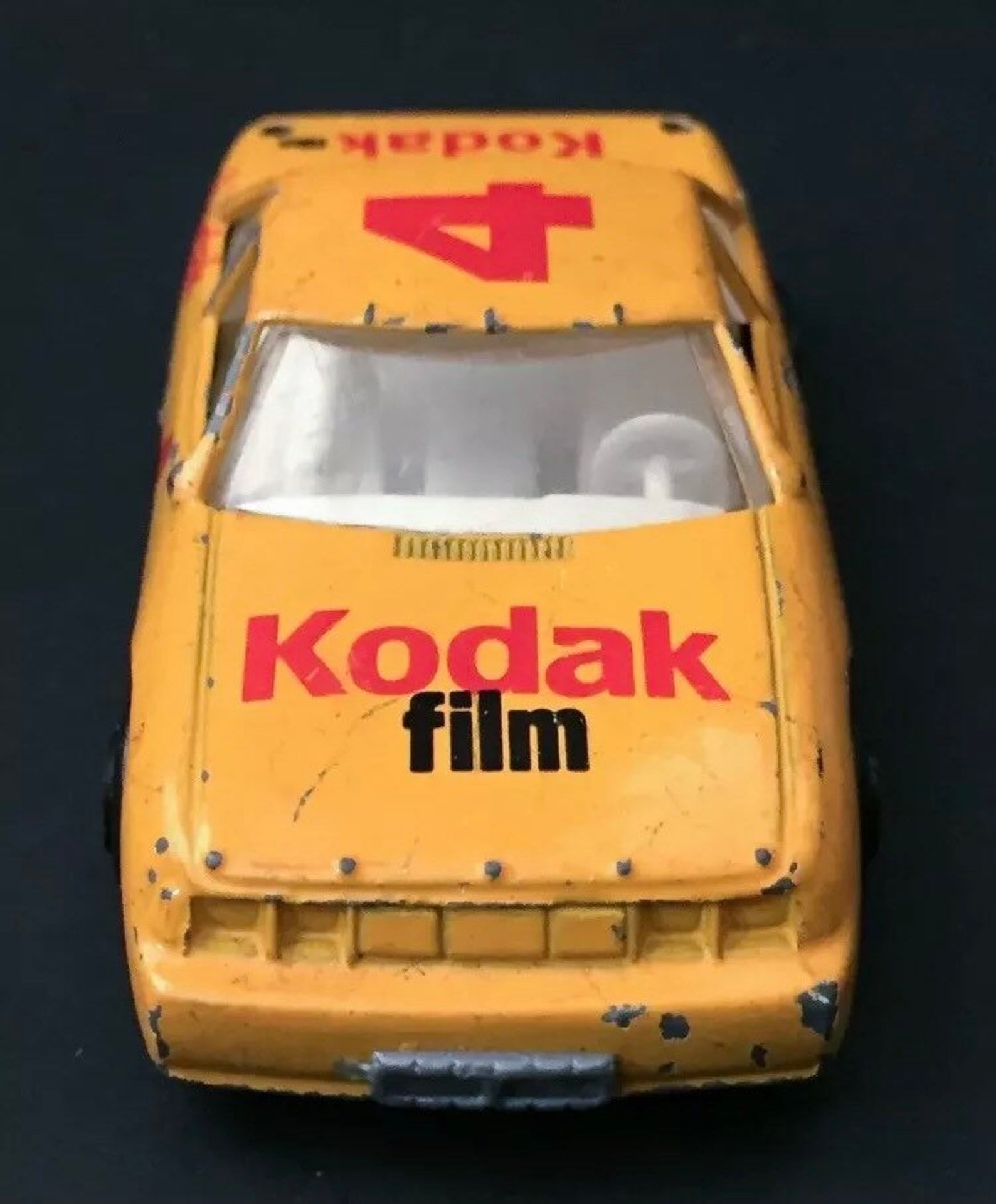 Vintage Kodak Film Oldsmobile Delta Diecast Car Yellow Vehicle Etsy
