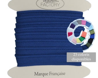 Passepoil coton bleu roi de belle qualité, facile à coudre et idéal pour de jolies finitions sur vos vêtements et accessoires