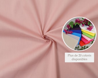 Poplin cotton fabric indigo blue - 100% cotton indigo blue fabric sold by piece, ideal for all your sewing projects